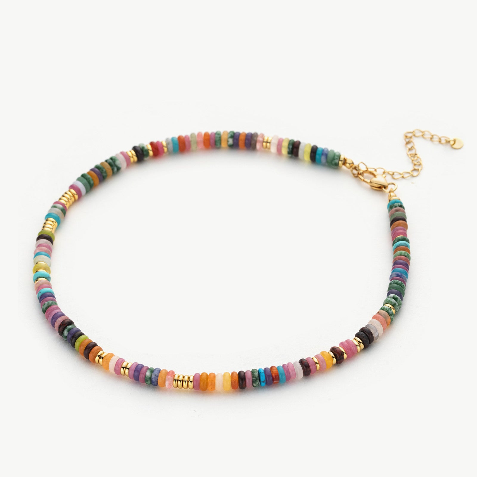 Multi Shell Necklace, an elegant twist on seaside charm, this necklace showcases a mix of shells arranged in a sophisticated manner, creating a versatile accessory for any occasion