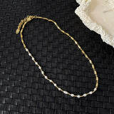 Sea Pearl Beaded Necklace, symbolizing opulent beauty, this necklace showcases the timeless allure of sea pearls, creating a sophisticated and versatile accessory with a touch of coastal charm