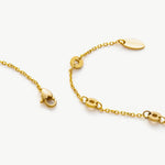 Gold Green Crystal Dew Chain Necklace, with a luxe green gleam, this necklace captures the allure of green in a crystal dew pendant, adding a touch of opulence and modernity to your jewelry collection