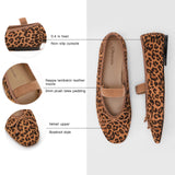 Almond-Toe Ballet Velvet Flats (Liora)