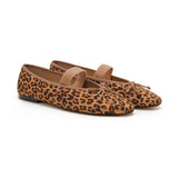 Almond-Toe Ballet Velvet Flats (Liora)