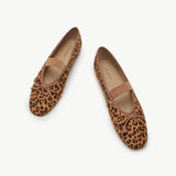 Almond-Toe Ballet Velvet Flats (Liora)