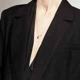 Double Heart Pendent Necklace
