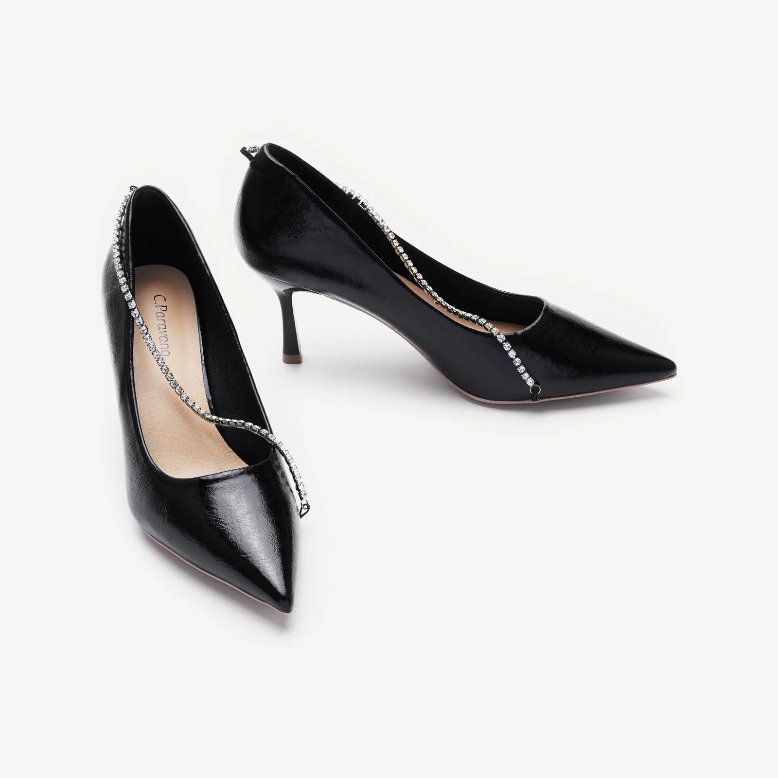 Crystal Chain Pumps (Anna)