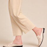 Ruched Loafer Mules (Soho Wax)