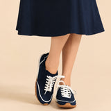 Suede Lycra Ballet Sneakers (Urban Lycra)