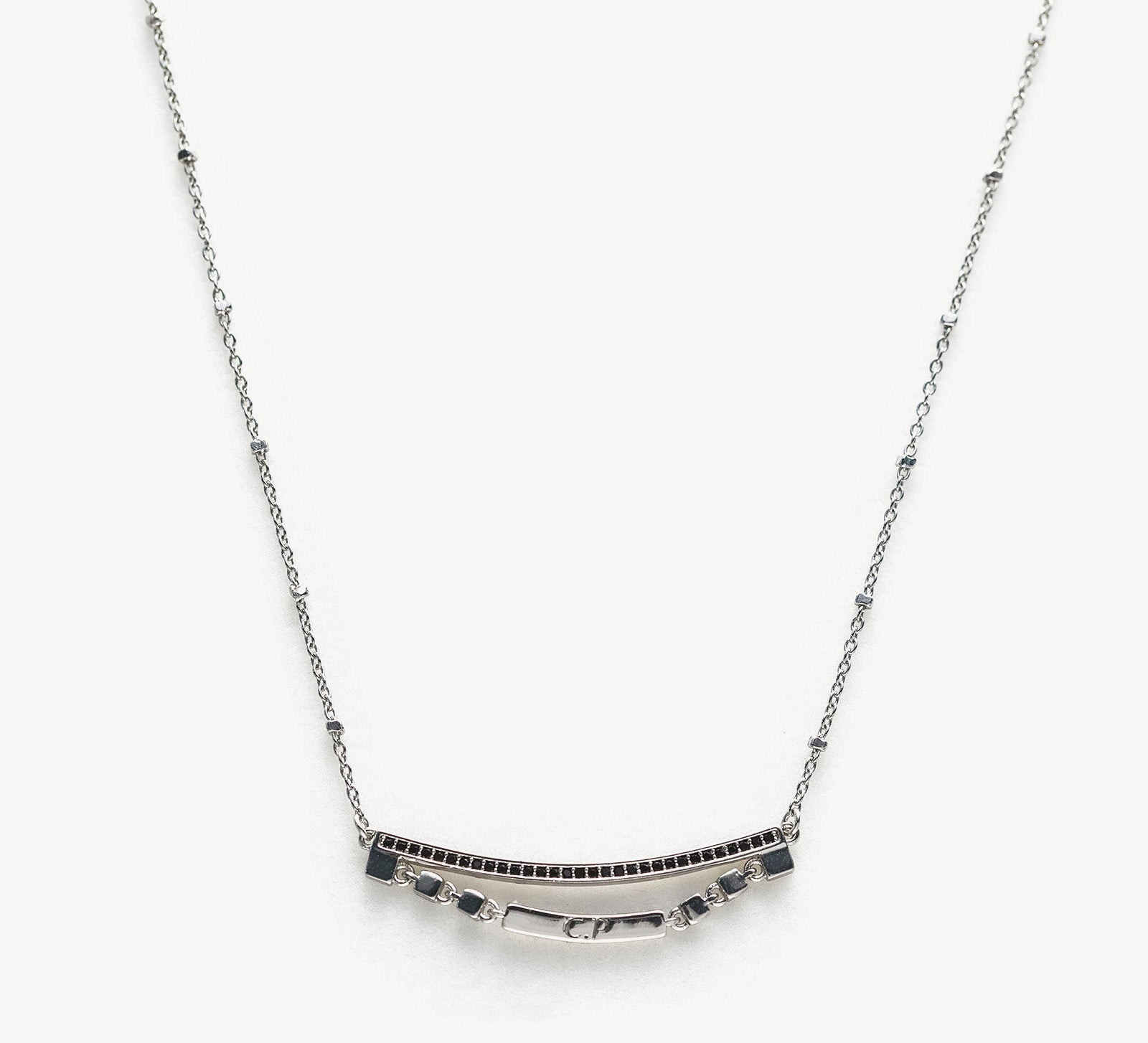 Sparkling Curve Necklace