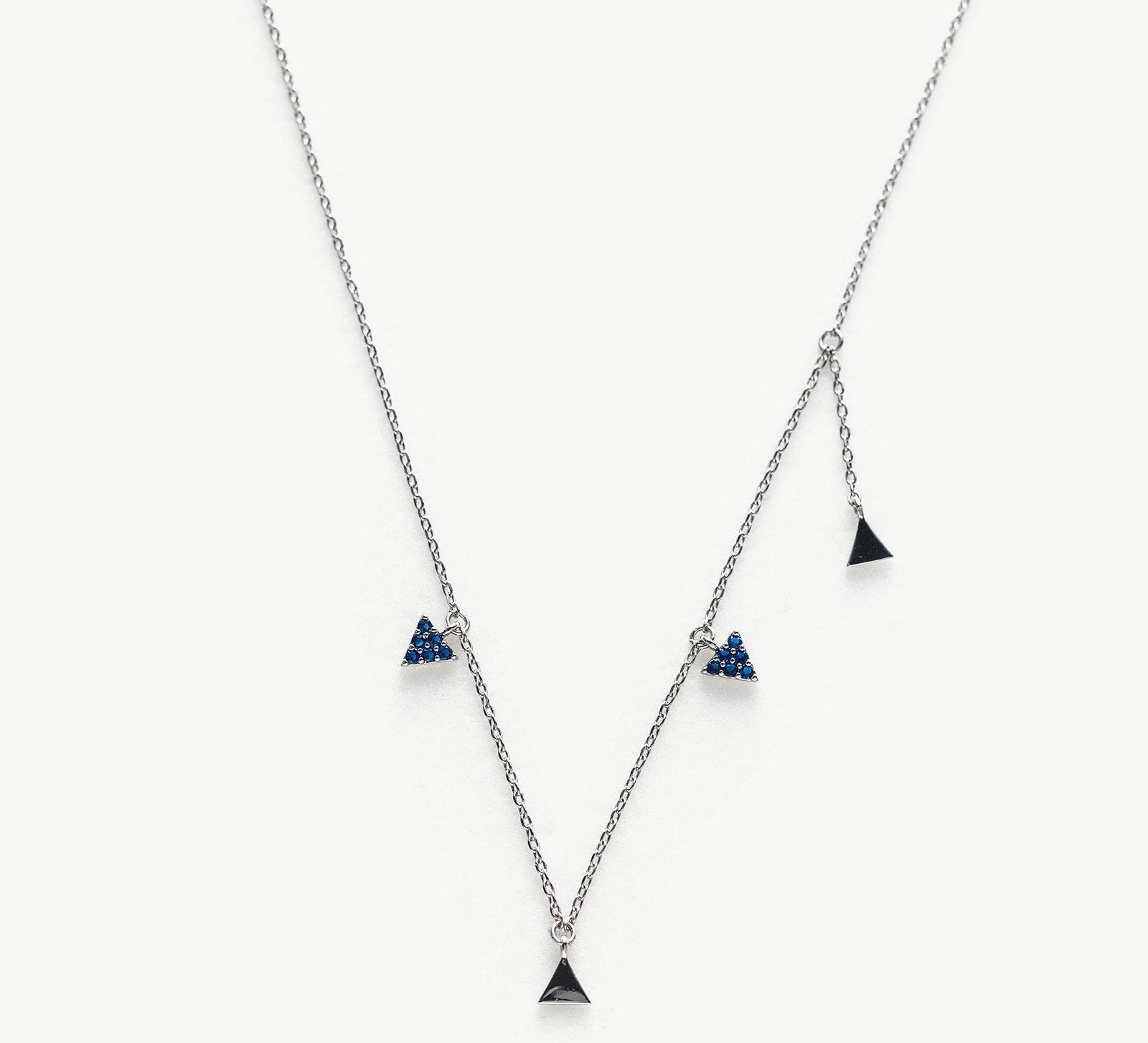 Tiny Triangles Necklace