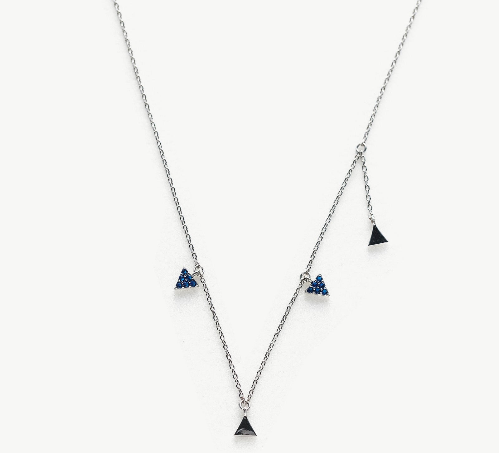 Tiny Triangles Necklace