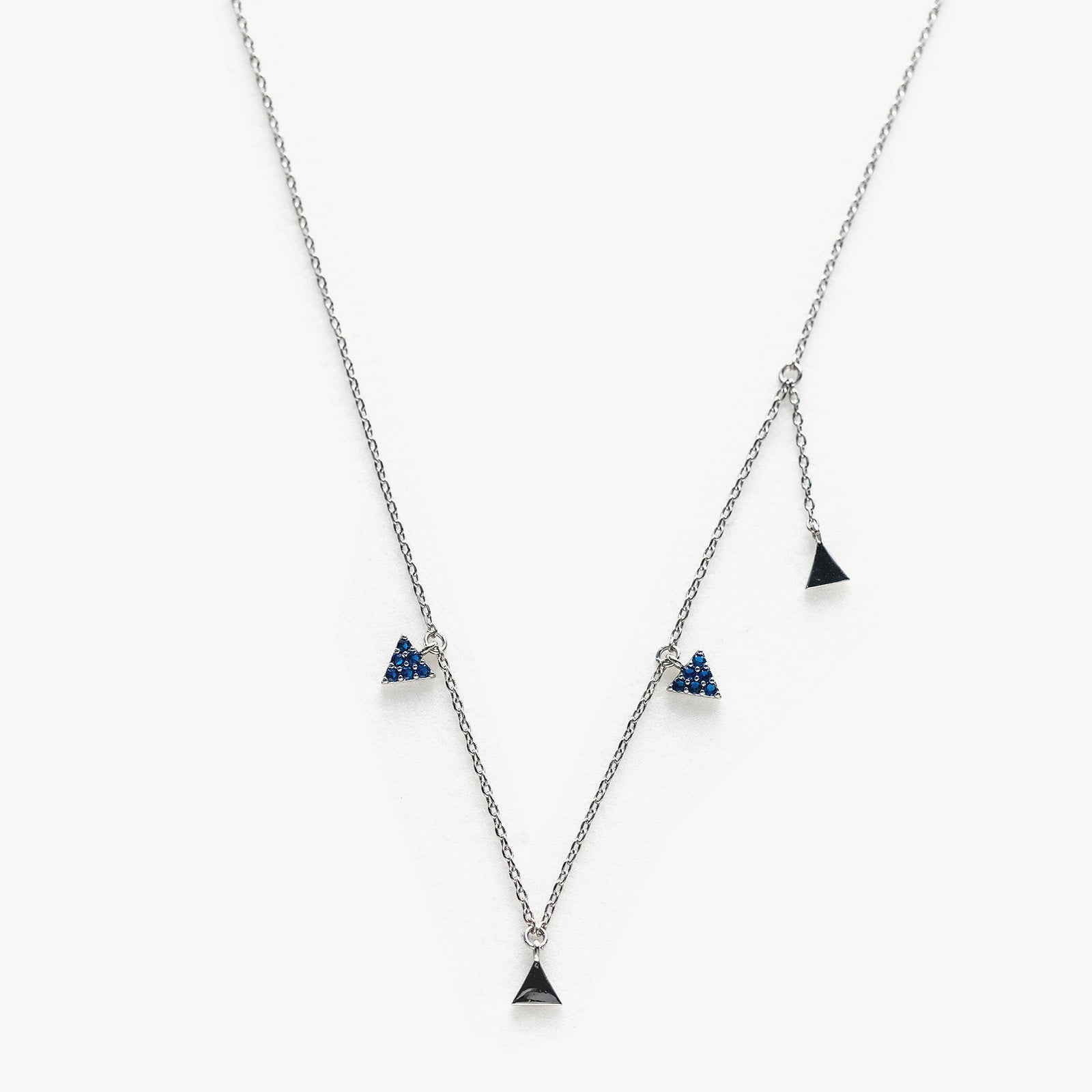 Tiny Triangles Necklace