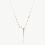 Crystal Lariat Necklace