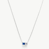 Gemstone & Zircon Pendant Necklaces