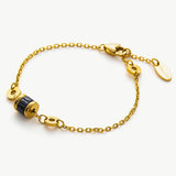Ring Pendant Chain Bracelet