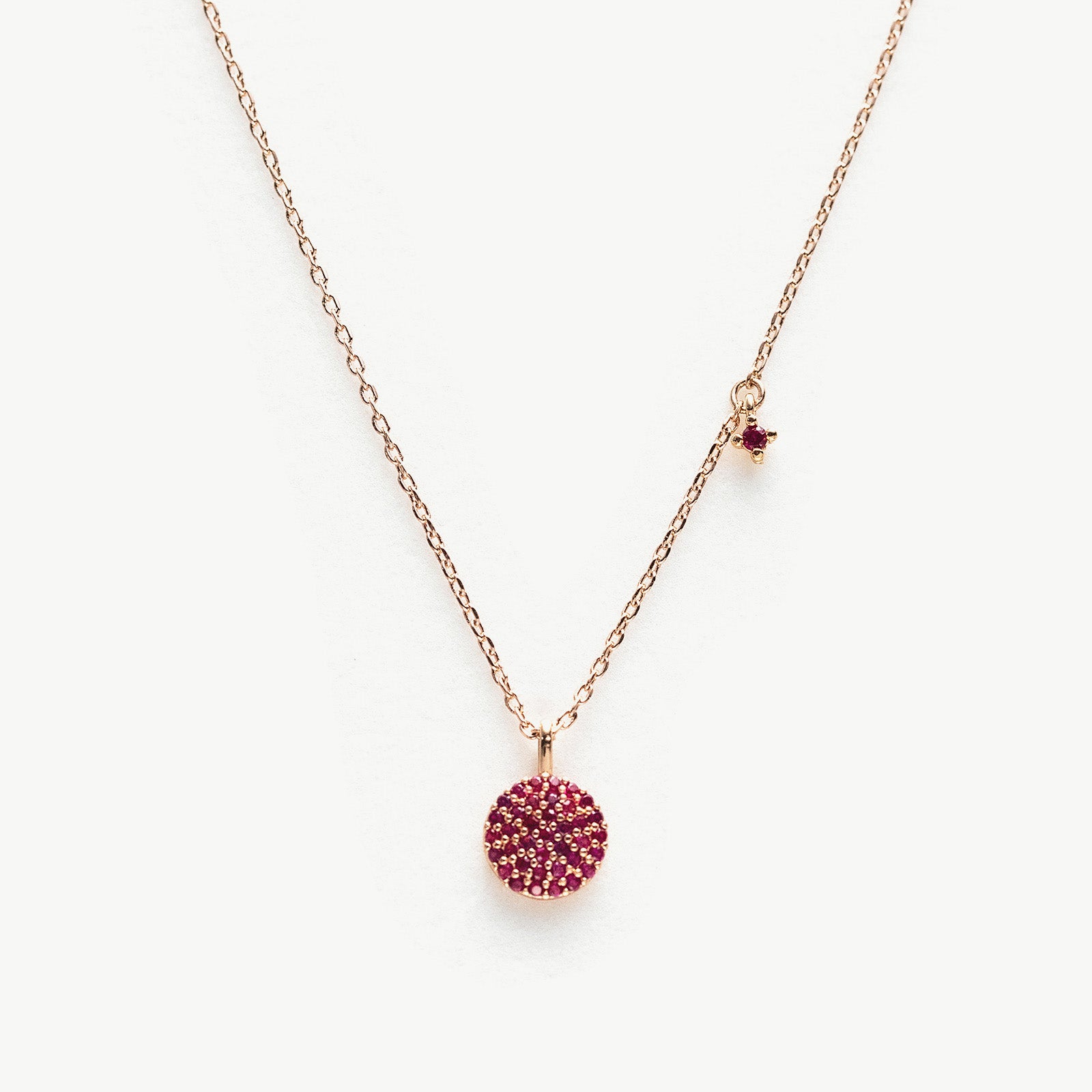 Round Crystal Necklace