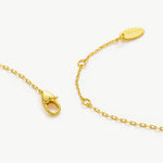 Medium Pebble Necklace, an organic and chic accessory, featuring a lustrous medium-sized pebble pendant suspended from a dainty chain, adding a touch of modern flair to your ensemble