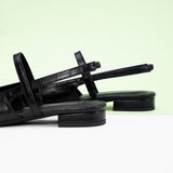 Pointed Toe Slingback Flats (Freya)（SALE）