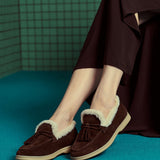 Winter Shearling Suede Loafers (City Walk)