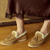 Winter Shearling Suede Loafers (City Walk)