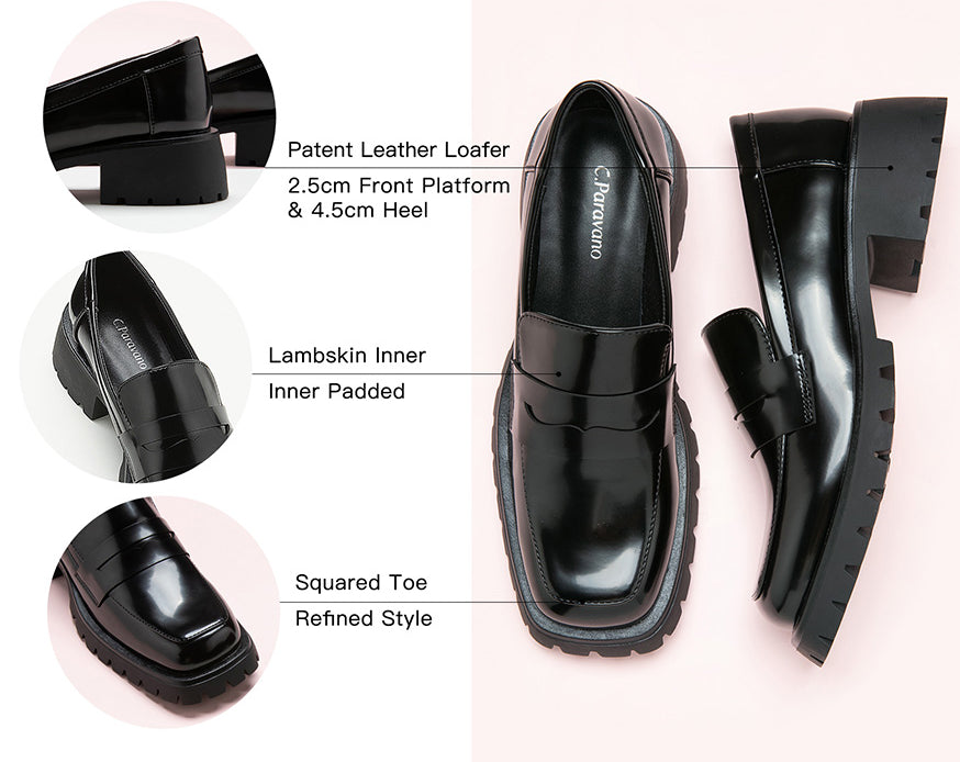 Elegant Black Slip-Ons for Women