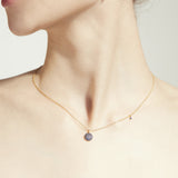 Round Crystal Necklace