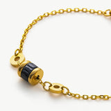 Ring Pendant Chain Bracelet