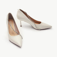 Crystal Chain Pumps (Anna)(SALE)