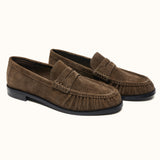 Kid Suede Penny Loafers (Soho Suede)