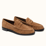 Kid Suede Penny Loafers (Soho Suede)