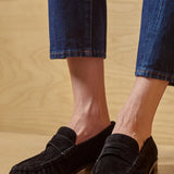 Kid Suede Penny Loafers (Soho Suede)