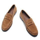 Kid Suede Penny Loafers (Soho Suede)