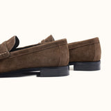 Kid Suede Penny Loafers (Soho Suede)