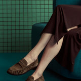 Kid Suede Penny Loafers (Soho Suede)