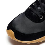 Suede Satin Ballet Sneakers (Urban Satin)