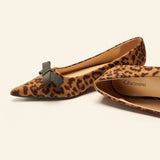 Bowknot Suede Flats (Aida)