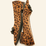 Bowknot Suede Flats (Aida)