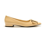 Square Buckle Flats (Aida)