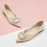 Round buckle Flats (Aida)