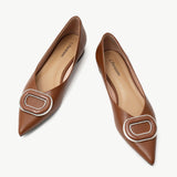 Round buckle Flats (Aida)