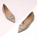 Round buckle Flats (Aida)