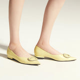 Round buckle Flats (Aida)