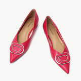 Round buckle Flats (Aida)