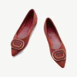 Round buckle Flats (Aida)
