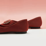 Round buckle Flats (Aida)