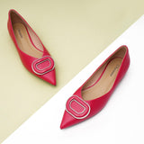 Round buckle Flats (Aida)