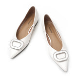 Ballerines en cuir souple Camellia