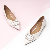Round buckle Flats (Aida)