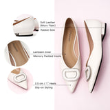 Ballerines en cuir souple Camellia