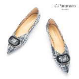 Ballerines en cuir souple Camellia