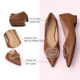 Round buckle Flats (Aida)