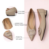 Round buckle Flats (Aida)